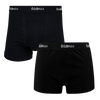 Classic Black - His & Hers Boxer Shorts Bundle front