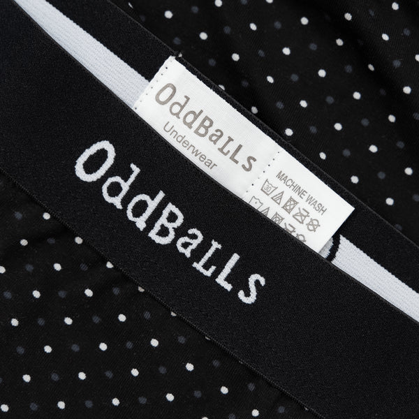 Classic Polka Dot - Mens Cotton Boxer Shorts