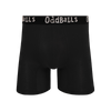 Classic Black - Mens Bamboo Boxer Shorts