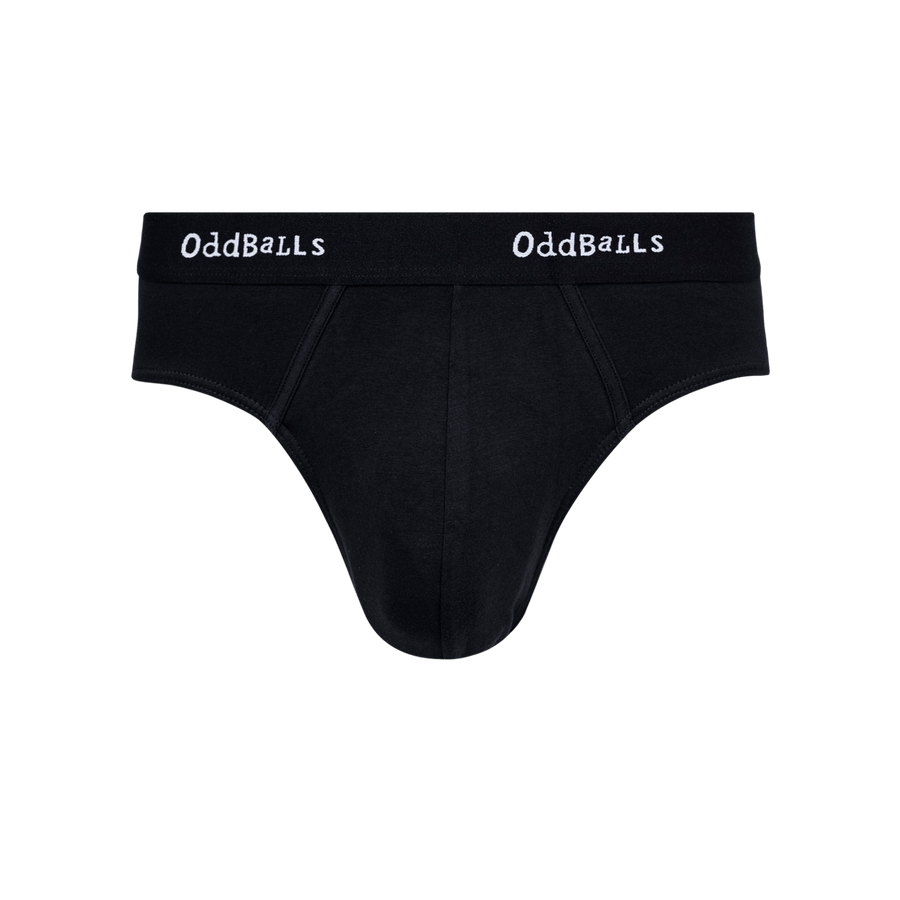 Classic Black Bundle - Mens Cotton Briefs 3 Pack Bundle
