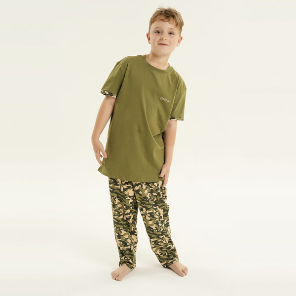 Commando - Kids Long Pyjamas Set (T-Shirt & Trousers)