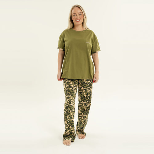 Commando - Women's Long Pyjamas Set (T-Shirt & Trousers)