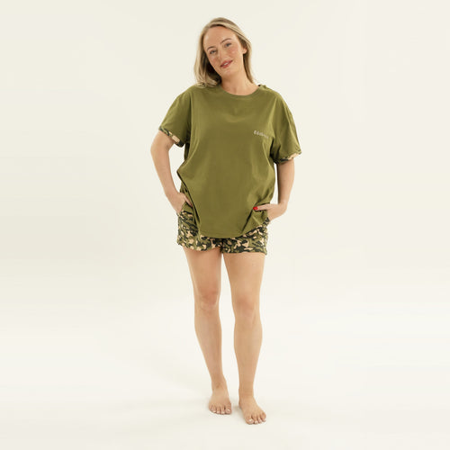 Commando - Women's Short Pyjamas Set (T-Shirt & Shorts)