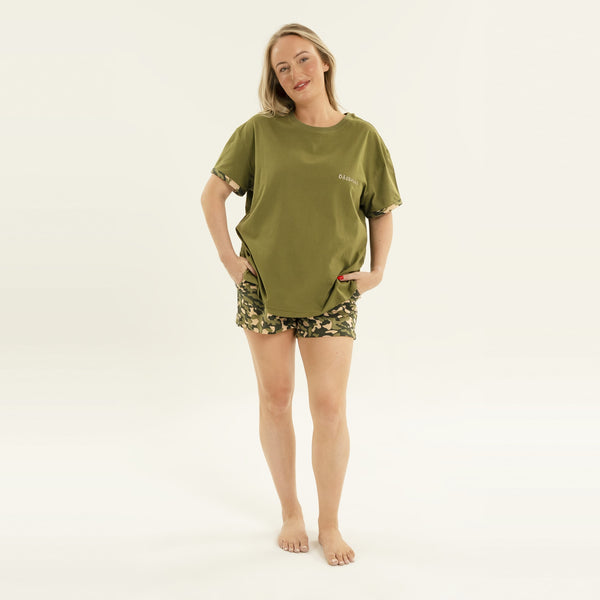 Commando - Women's Short Pyjamas Set (T-Shirt & Shorts)