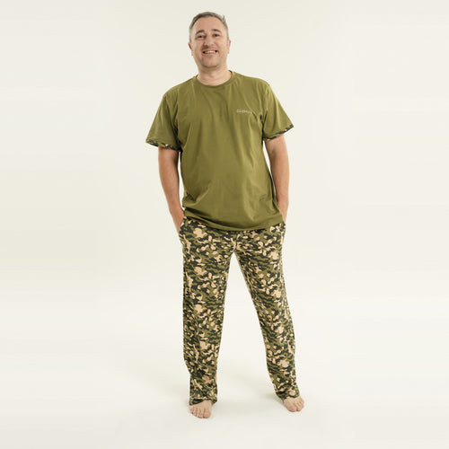 Commando - Men's Long Pyjamas Set (T-Shirt & Trousers)