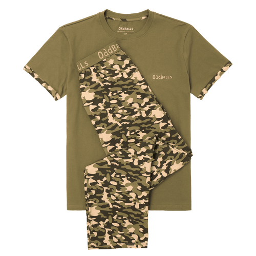 Commando - Men's Long Pyjamas Set (T-Shirt & Trousers)