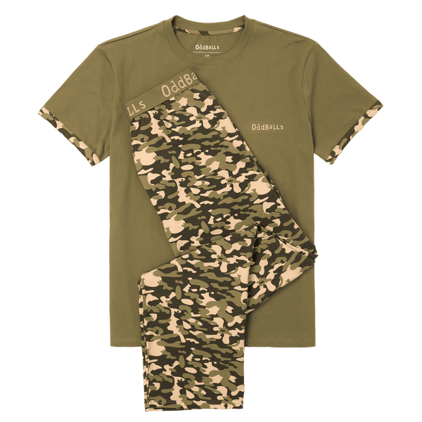 Commando - Men's Long Pyjamas Set (T-Shirt & Trousers)