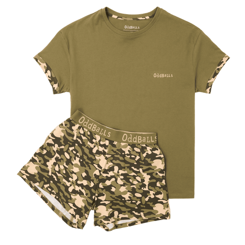 Commando - Women's Short Pyjamas Set (T-Shirt & Shorts)