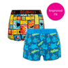 Sesame Street Bundle - Ladies Boxer Shorts 2 Pack Bundle