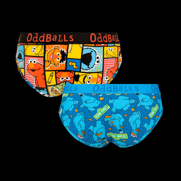 Sesame Street Bundle - Ladies Briefs 2 Pack Bundle