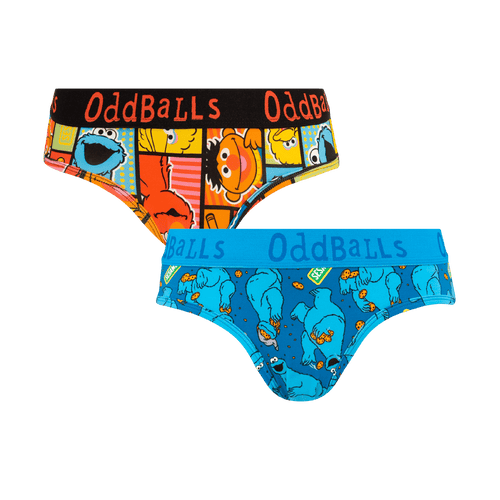 Sesame Street Bundle - Ladies Briefs 2 Pack Bundle