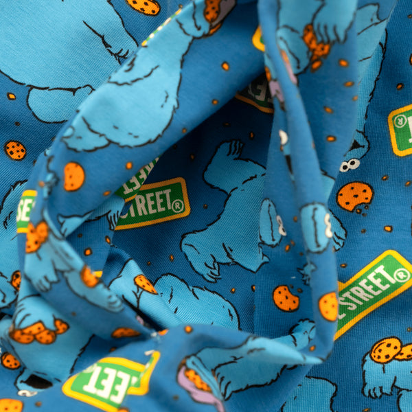 Cookie Monster - Men's Long Pyjamas Set (T-Shirt & Trousers)