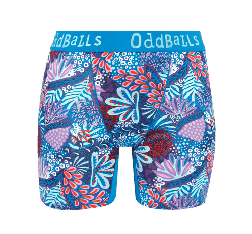 Women's Patterned Bamboo Boxer Shorts Subscription - 3 Month Prepaid (Free Socks + Free Delivery!)