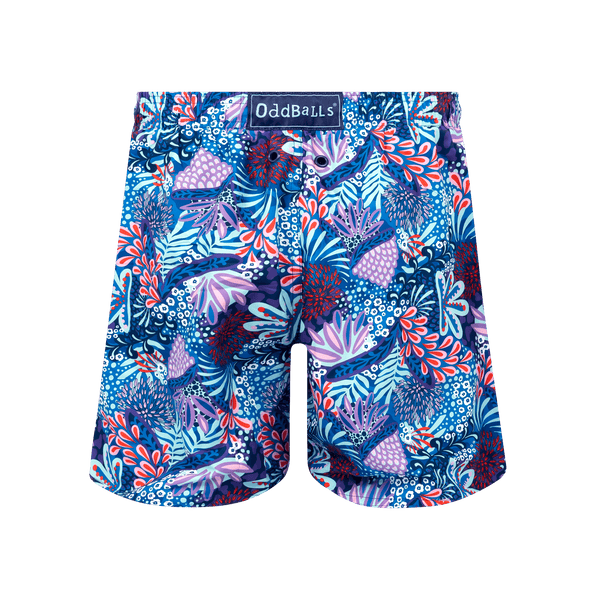 Coral - Dad & Lad Compression Swim Shorts Bundle