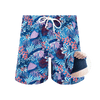 Coral - Men's Compression Swim Shorts