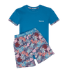 Coral - Kids Short Pyjamas Set (T-Shirt & Shorts)
