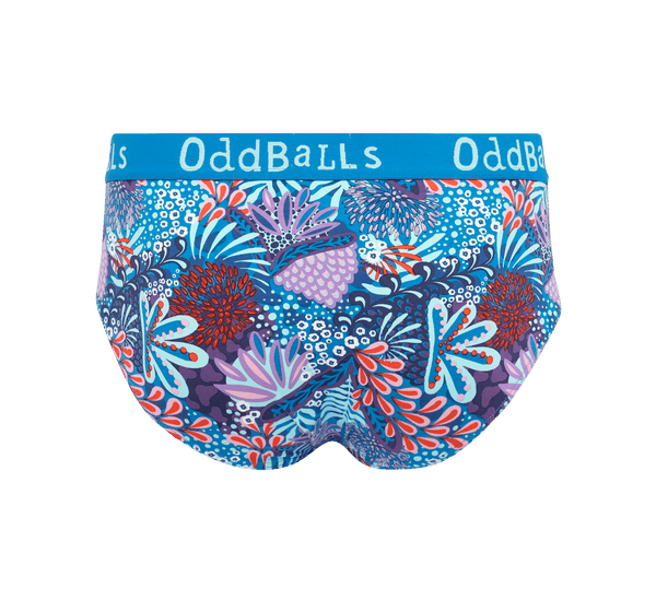 Coral - Mens Cotton Briefs