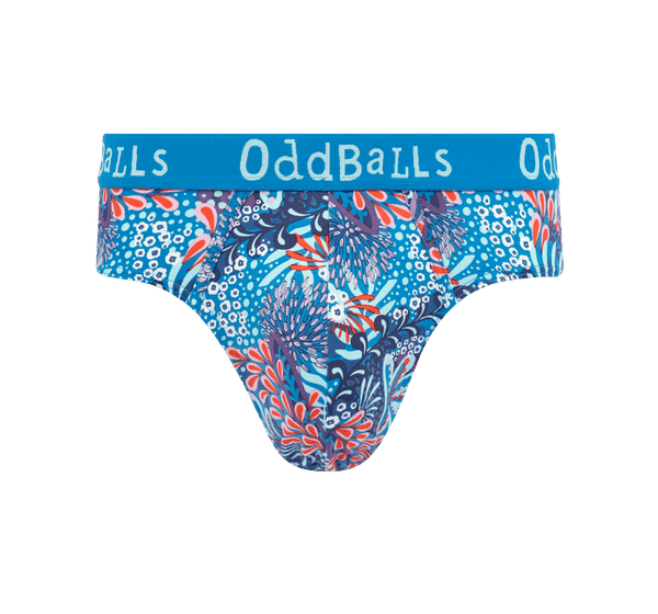 Coral - Mens Cotton Briefs