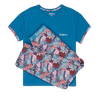 Coral - Women's Long Pyjamas Set (T-Shirt & Trousers)