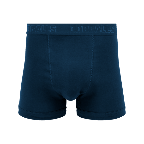 Core Blue Bundle - Mens Boxer Shorts 4 Pack