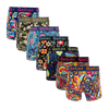 Cosy Club Bundle - Kids Cotton Boxer Shorts 7 Pack back