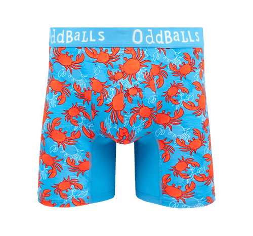 Crabs - Mens Bamboo Boxer Shorts