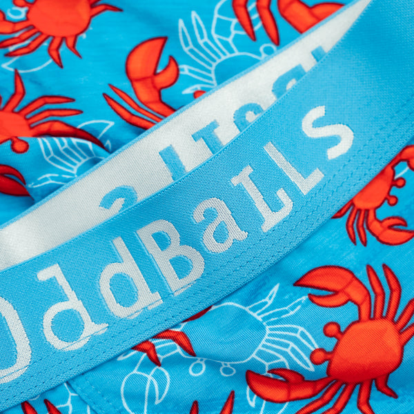 Crabs - Mens Bamboo Boxer Shorts