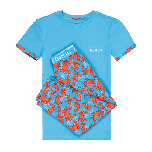 Crabs - Kids Long Pyjamas Set (T-Shirt & Trousers)