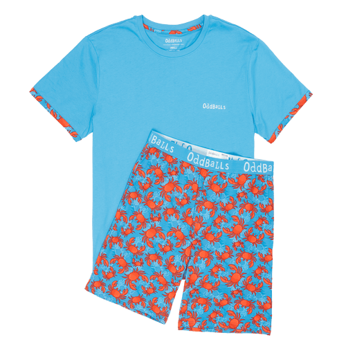 Crabs - Men's Short Pyjamas Set (T-Shirt & Shorts)