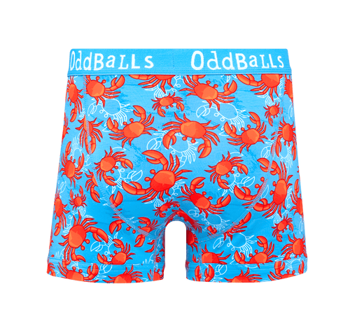 Crabs - Mens Cotton Boxer Shorts