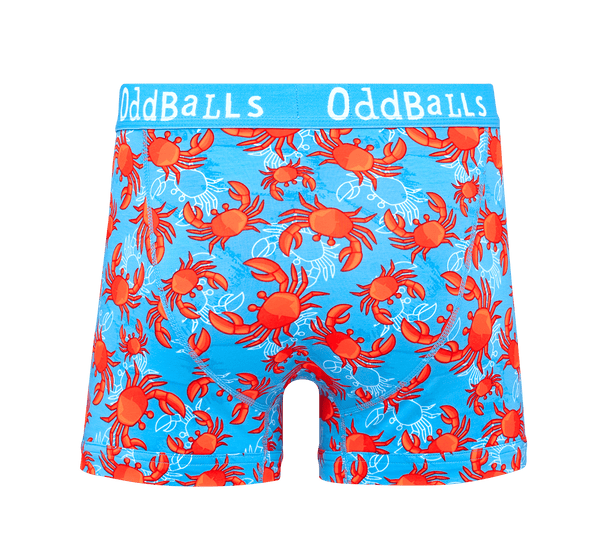 Crabs - Mens Cotton Boxer Shorts