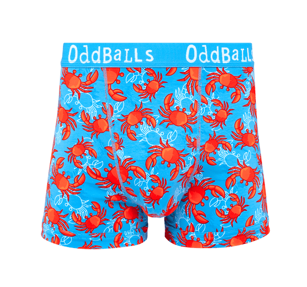 Crabs - Mens Cotton Boxer Shorts