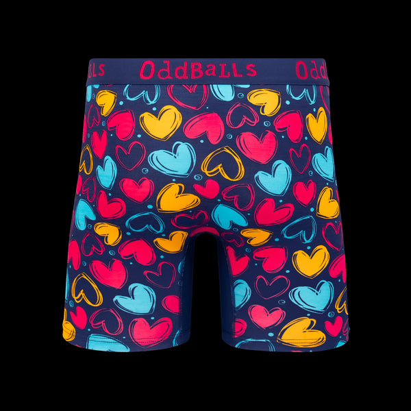 The Love Bundle - Mens Bamboo Boxer Shorts & Socks 3 Pack