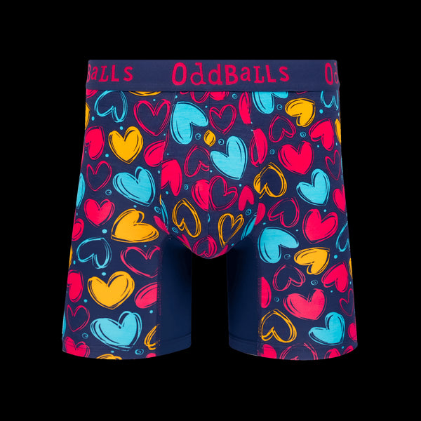 The Love Bundle - Mens Bamboo Boxer Shorts & Socks 3 Pack