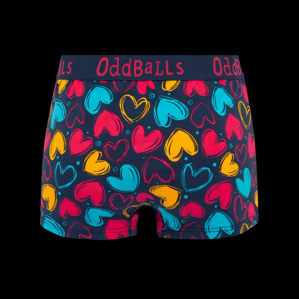 Valentine's Day Bundle - Ladies Boxer Shorts 3 Pack