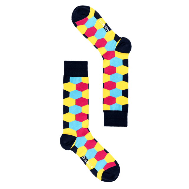 Cyan Hex - Socks