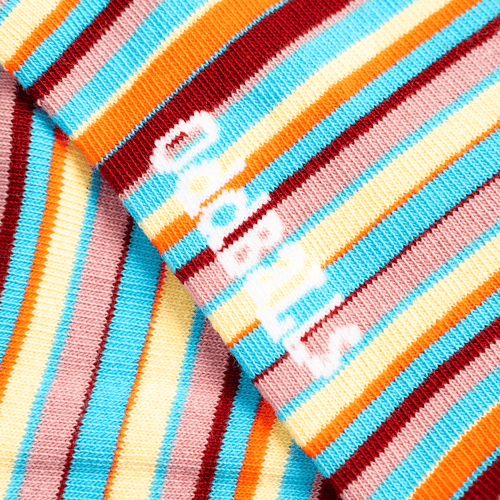 Cyan Lines - Ankle Socks