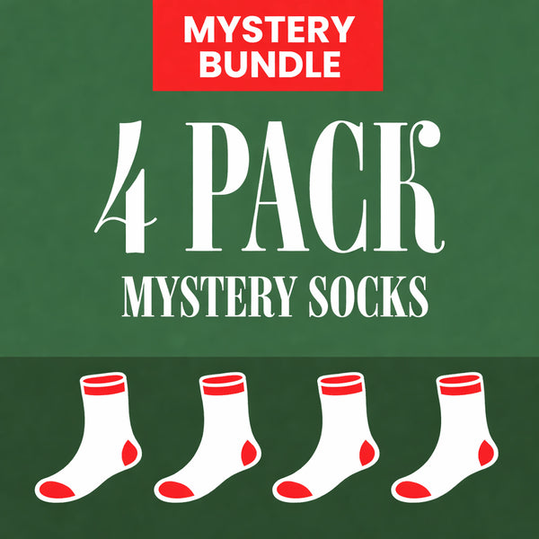 Socks Bundle - 4 Pack Mystery Box