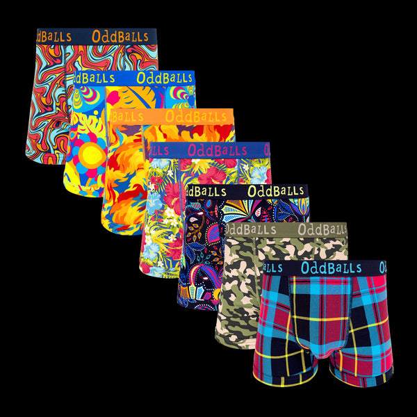 Festive Finale Bundle - Mens Boxer Shorts 7 Pack