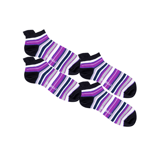 Classic Lines Bundle - 4 Pack Ankle Sock Bundle