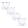 Classic White Bundle - Mens Boxer Shorts 4 Pack Bundle