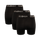 Classic Black Bundle - Ladies Bamboo Boxer Shorts 3 Pack Bundle