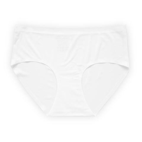 Classic White - Seamless Full Briefs