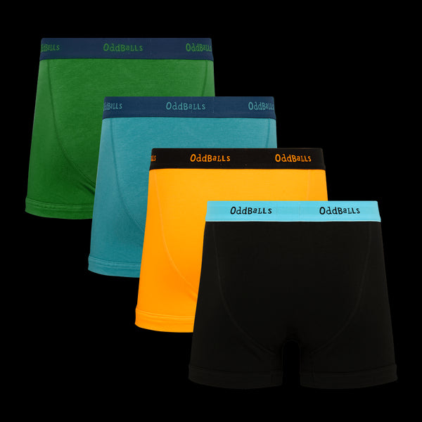 Clean Cut Bundle - Mens Boxer Shorts 4 Pack