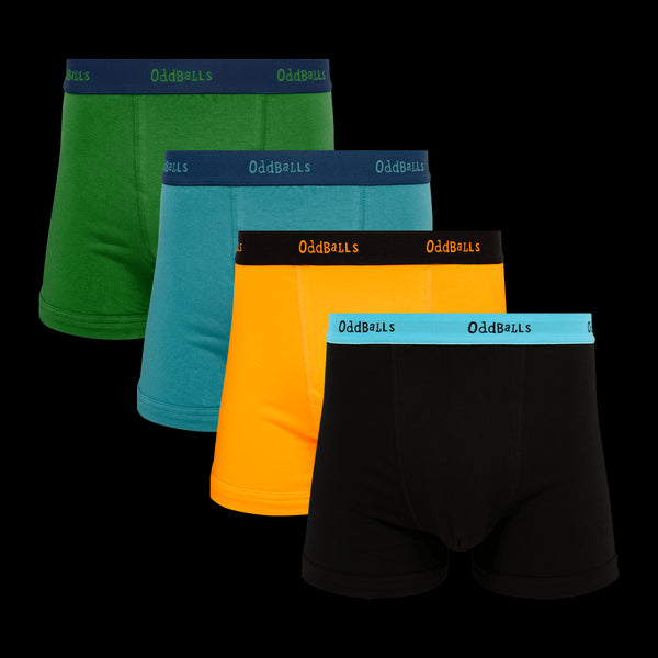 Clean Cut Bundle - Mens Boxer Shorts 4 Pack