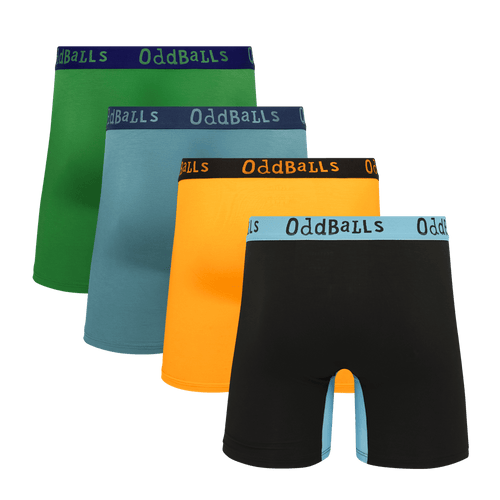 Clean Cut Bundle - Mens Bamboo Boxer Shorts 4 Pack