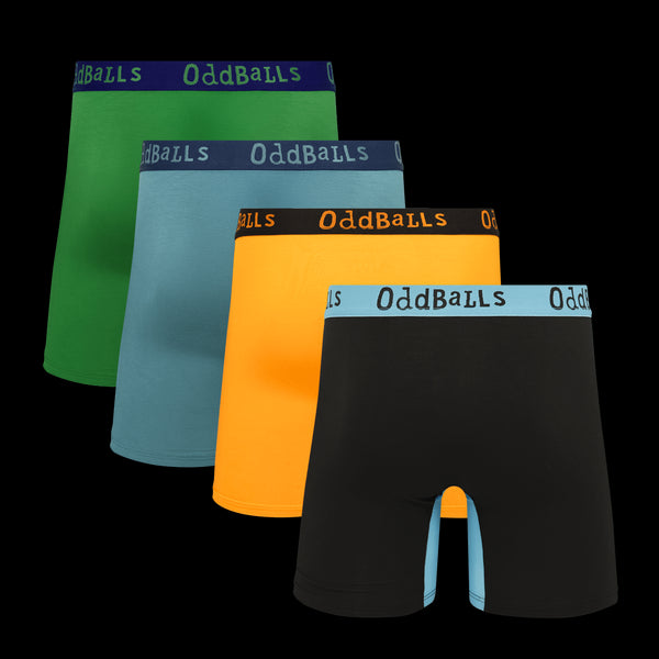 Clean Cut Bundle - Mens Bamboo Boxer Shorts 4 Pack