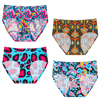 Colourful Bundle - Ladies Seamless Full Briefs 4 Pack Bundle