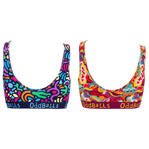 Contrasting Bundle - Ladies Bralette 2 Pack Bundle