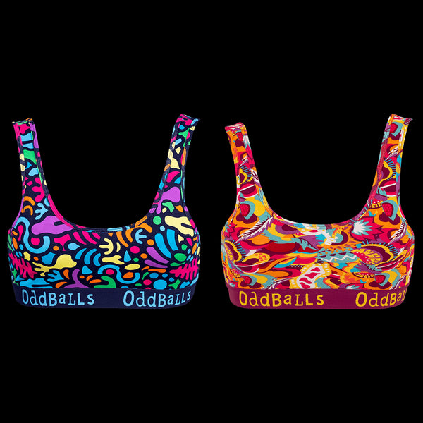 Contrasting Bundle - Ladies Bralette 2 Pack Bundle